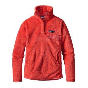 Women's Patagonia Re-Tool Snap-T® Fleece Pullover Spiced Coral